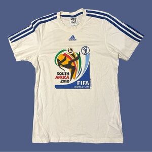 Adidas 2010 White FIFA World Cup Tee